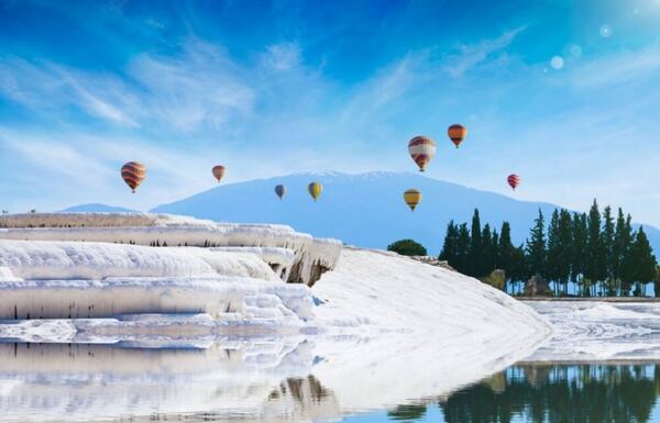 Pamukkale Balonlu (yemekli+girişsiz)