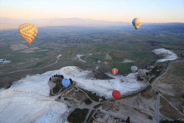 Pamukkale Balonlu (yemekli+girişsiz)