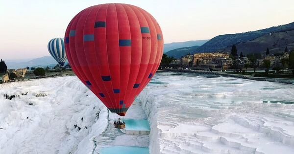 Pamukkale Balonlu (yemekli+girişsiz)