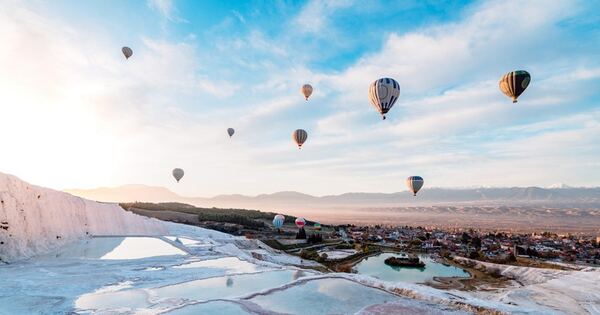 Pamukkale Balonlu (yemekli+girişsiz)
