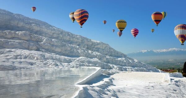 Pamukkale Balonlu (sabah+öğle+akşam+girişli)