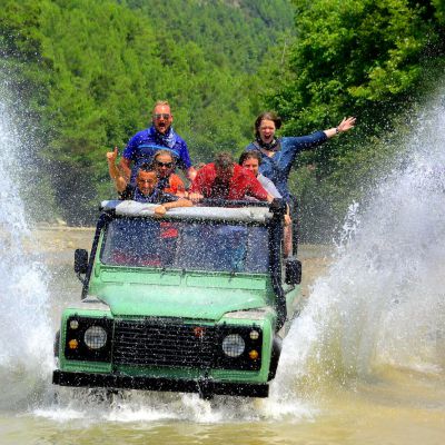 Jeep+Rafting