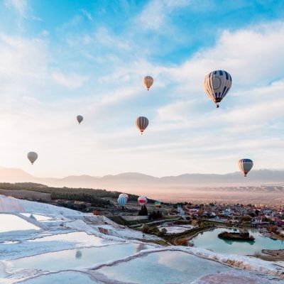 Pamukkale Balonlu (yemekli+girişsiz)