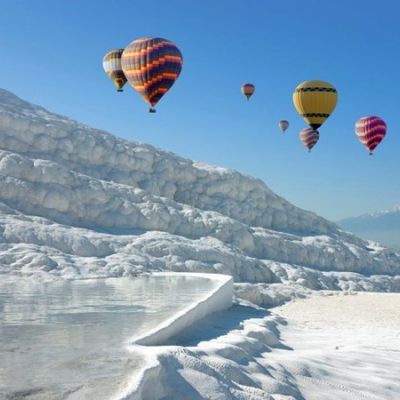 Pamukkale Balonlu (sabah+öğle+akşam+girişli)